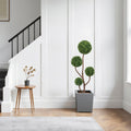 4FT Tall Artificial Boxwood Topiary Tree for Indoor & Outdoor Decor